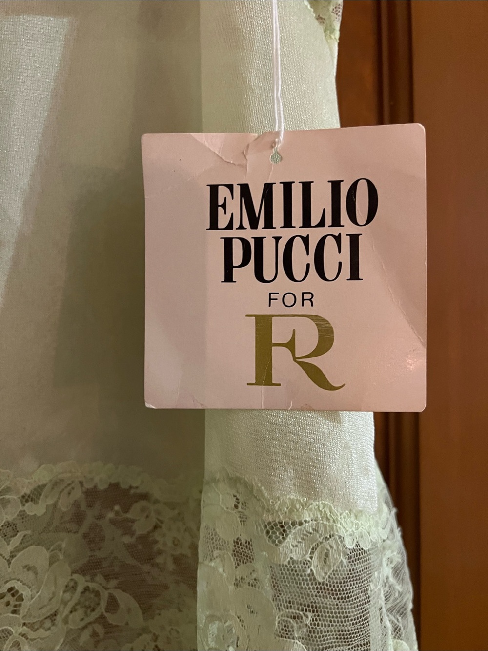 Rare Vintage Emilio Pucci Sheer Lace Tank Top - Picture 2 of 7